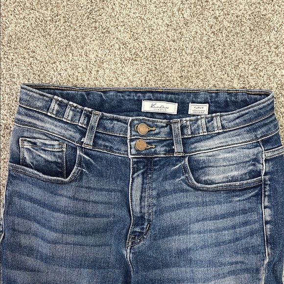 KanCan Dark Blue Ankle Jeans - Picture 2 of 5